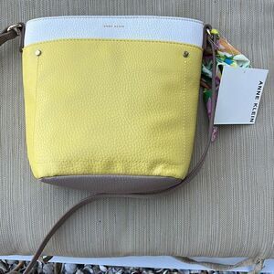 Anne Klein yellow bag. 